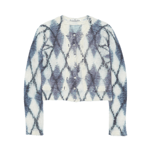 Acne Studios Mohair Blend Cardigan 'Mauve Grey'