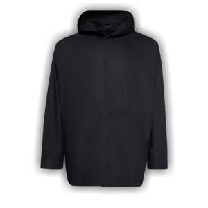 Balenciaga Hooded Shirt 'Washed Black'