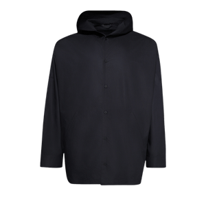 Balenciaga Hooded Shirt 'Washed Black'