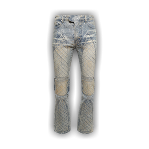 Who Decides War Studded Moto Denim 'Denim'