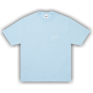 Palace Shop Locator Pocket T-Shirt 'Ocean Blue'