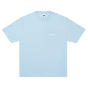 Palace Shop Locator Pocket T-Shirt 'Ocean Blue'