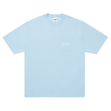 Palace Shop Locator Pocket T-Shirt 'Ocean Blue'