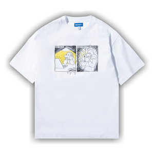 Market Good Screen Comic T-Shirt 'White'