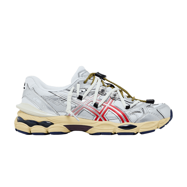 TOGA x ASICS Gel Cumulus 16 TG 'White Red Pure Silver' 1203B115 100