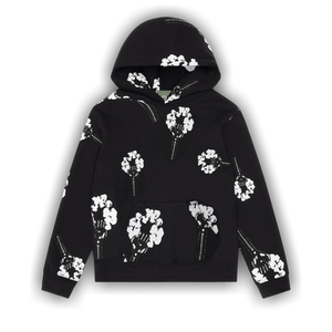 Denim Tears x Hardies Tears Fist Wreath Hoodie 'Black'