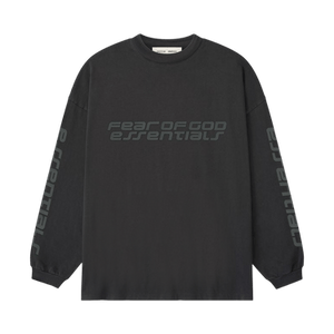 Fear of God Essentials 90's Long-Sleeve Tee 'Vintage Black'
