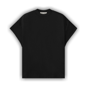 Fear of God Essentials Satin Fleece 90's Muscle Tee 'Vintage Black'
