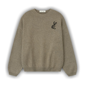 Fear of God Essentials Waffle Crewneck Sweater 'Homestead Heather'