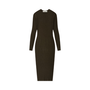 Fear of God Essentials Rib Long-Sleeve Dress 'Brown'
