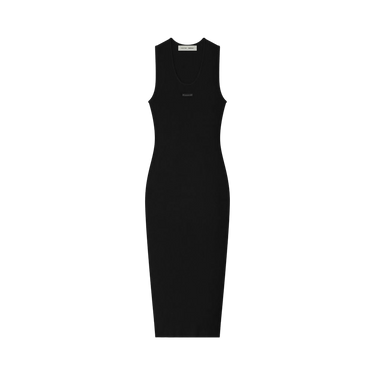 Fear of God Essentials Rib Tank Dress 'Vintage Black'