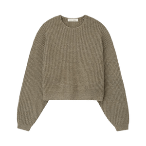 Fear of God Essentials Heavy Waffle Crewneck 90's Sweater 'Homestead Heather'