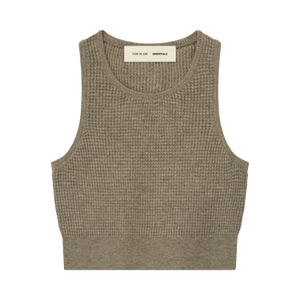 Fear of God Essentials Waffle Sport Tank 'Homestead Heather'