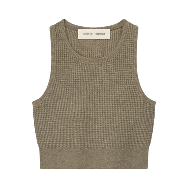 Fear of God Essentials Waffle Sport Tank 'Homestead Heather'