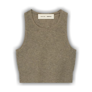 Fear of God Essentials Waffle Sport Tank 'Homestead Heather'
