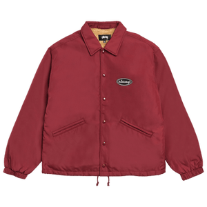 Stussy Coaches Jacket 'Burgundy'