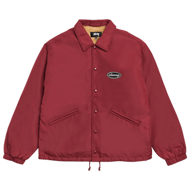 Stussy Coaches Jacket 'Burgundy'