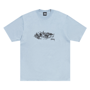 Stussy Fawn Tee 'Slate'