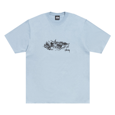 Stussy Fawn Tee 'Slate'