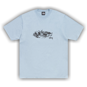 Stussy Fawn Tee 'Slate'