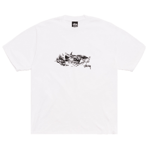 Stussy Fawn Tee 'White'