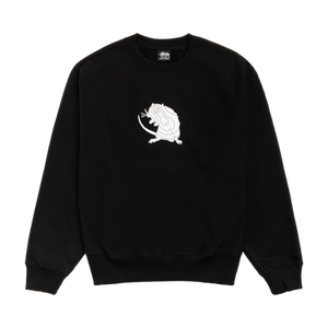 Stussy Long Range Crew 'Black'