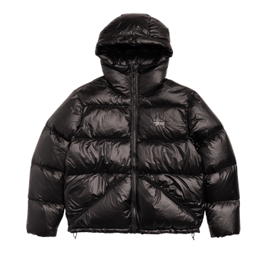 Stussy Micro Ripstop Down Parka 'Jet Black'