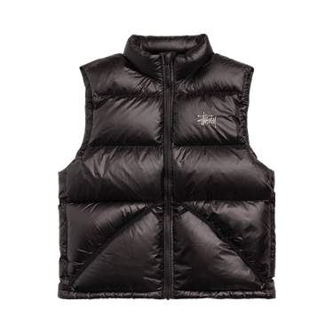 Stussy Micro Ripstop Down Vest 'Black'