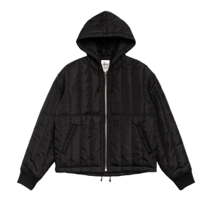 Stussy Quilted Nylon Work Jacket 'Black'