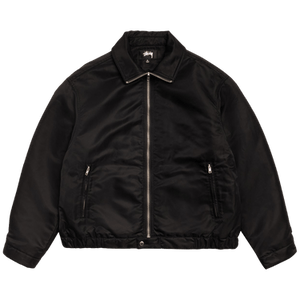 Stussy Pile Lined Zip Jacket 'Black'