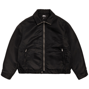 Stussy Pile Lined Zip Jacket 'Black'