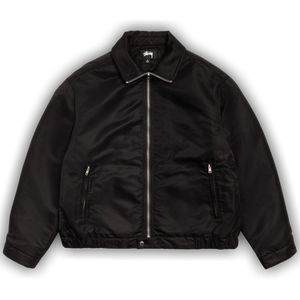 Stussy Pile Lined Zip Jacket 'Black'