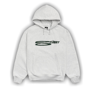 Stussy Stretch Hoodie 'Ash Heather'