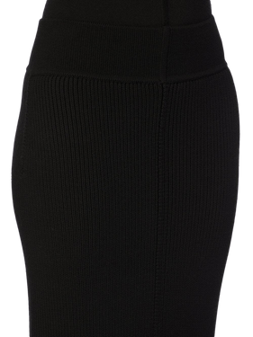 Rick Owens Short Sliced Skirt 'Black'