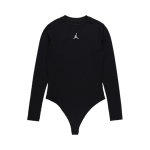 Air Jordan Long-Sleeve Bodysuit 'Black/White'