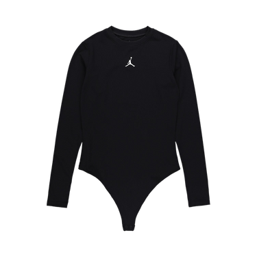 Air Jordan Long-Sleeve Bodysuit 'Black/White'