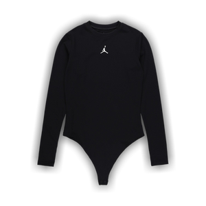 Air Jordan Long-Sleeve Bodysuit 'Black/White'