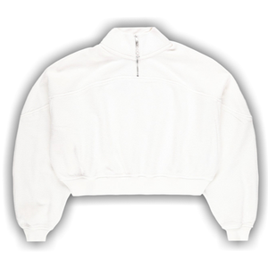 Air Jordan Flight Fleece Quarter Zip Top 'Sail/Sail'