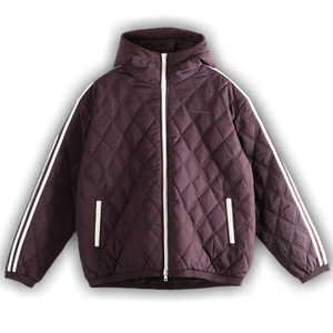Adidas x Wales Bonner Quilted Jacket 'Shadow Maroon'