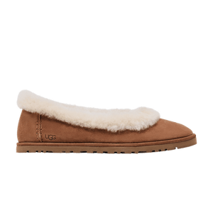 UGG Wmns Zora Ballet Flat 'Chestnut'