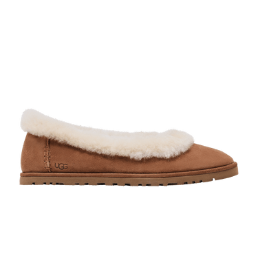 UGG Wmns Zora Ballet Flat 'Chestnut'