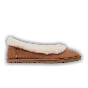 UGG Wmns Zora Ballet Flat 'Chestnut'