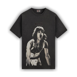 Kith For The Rolling Stones Mick Jagger Concert Photo Vintage Tee 'Black'