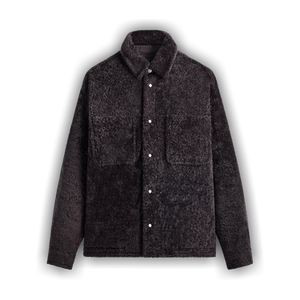 Kith Shearling Ace Shirt Jacket 'Thunder'