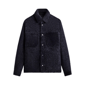 Kith Shearling Ace Shirt Jacket 'Ink'