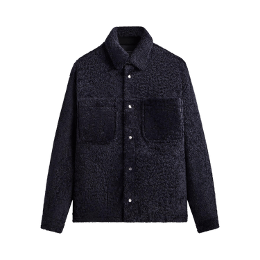 Kith Shearling Ace Shirt Jacket 'Ink'