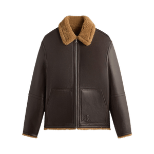 Kith Reversible Shearling Bomber 'Kindling'
