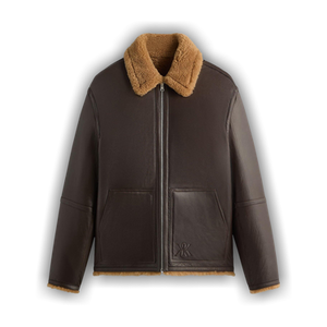 Kith Reversible Shearling Bomber 'Kindling'