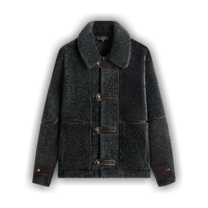 Kith Shearling Lucian Jacket 'Machine'