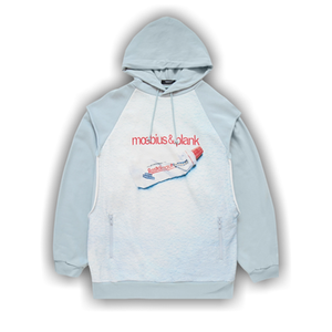 Undercover Moebius & Plank Hoodie 'Light Blue'